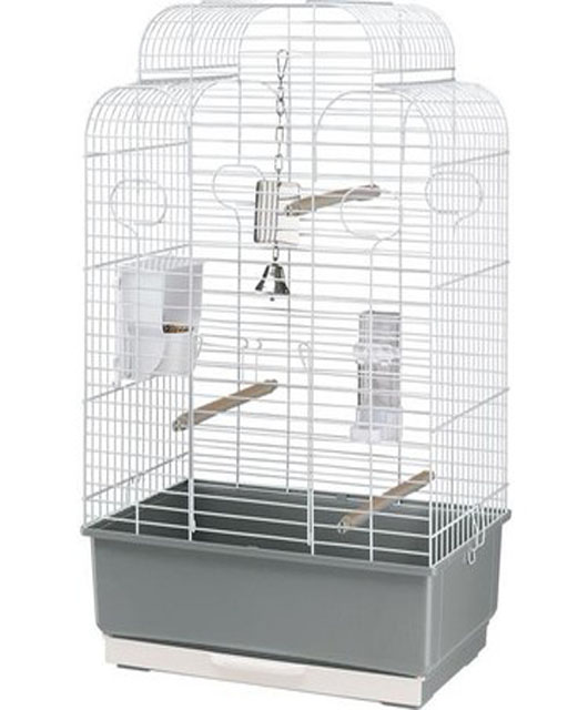 Çift Kapılı Muhabbet Kuşu Kafesi